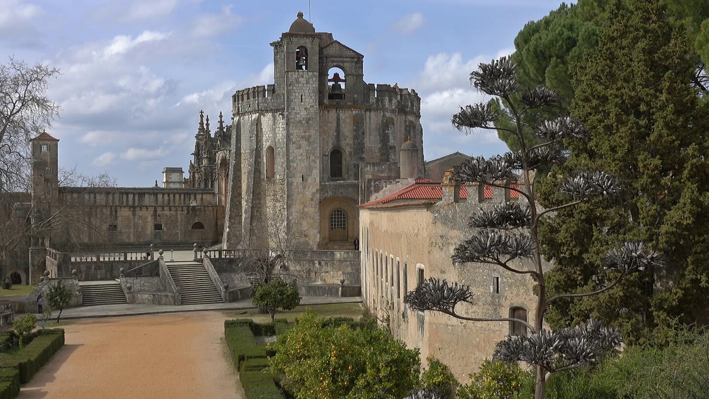 Convent of Christ and Templar castle in Tomar